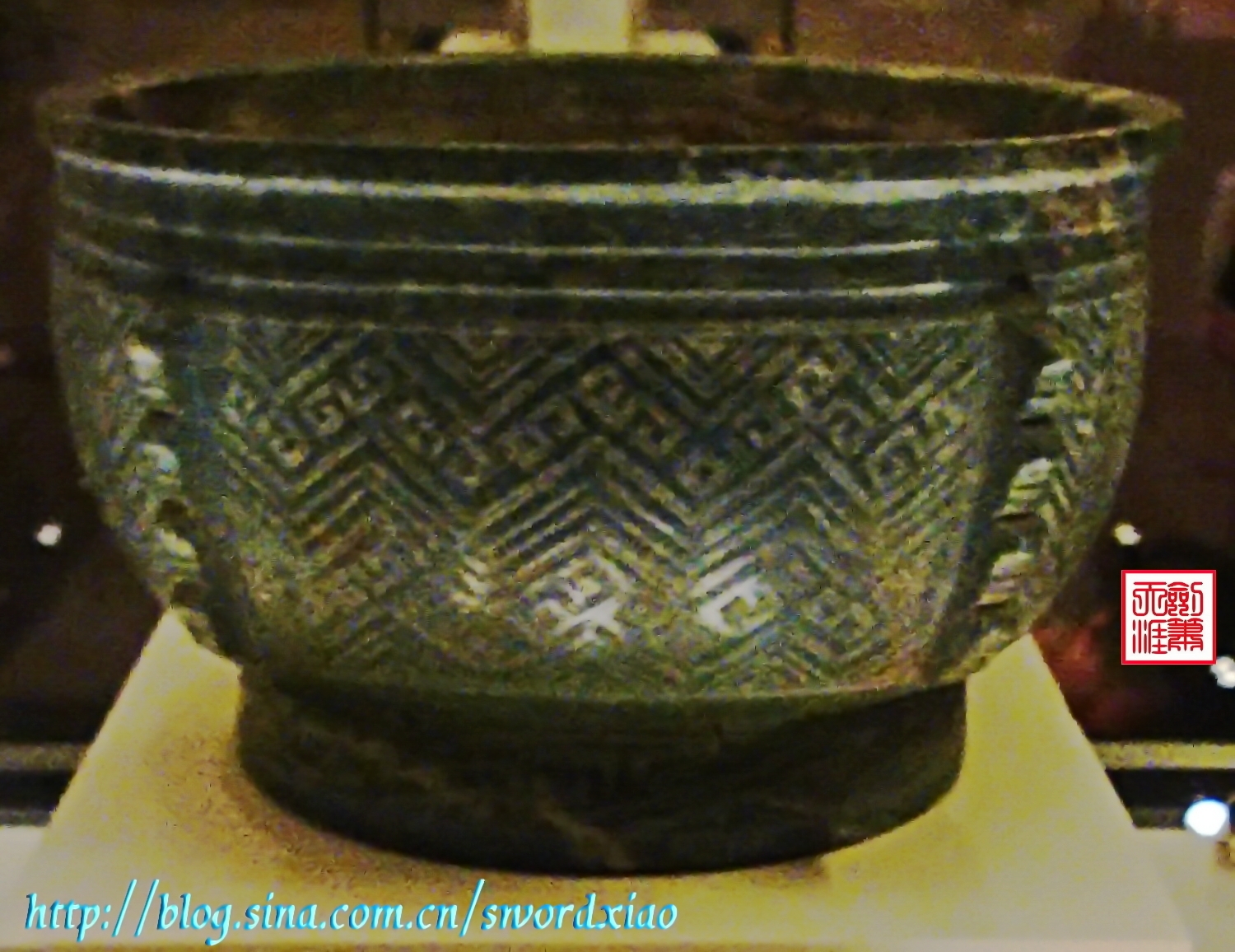 中国国家博物馆之古代器皿篇——京城漫游二青玉簋| 剑箫天涯